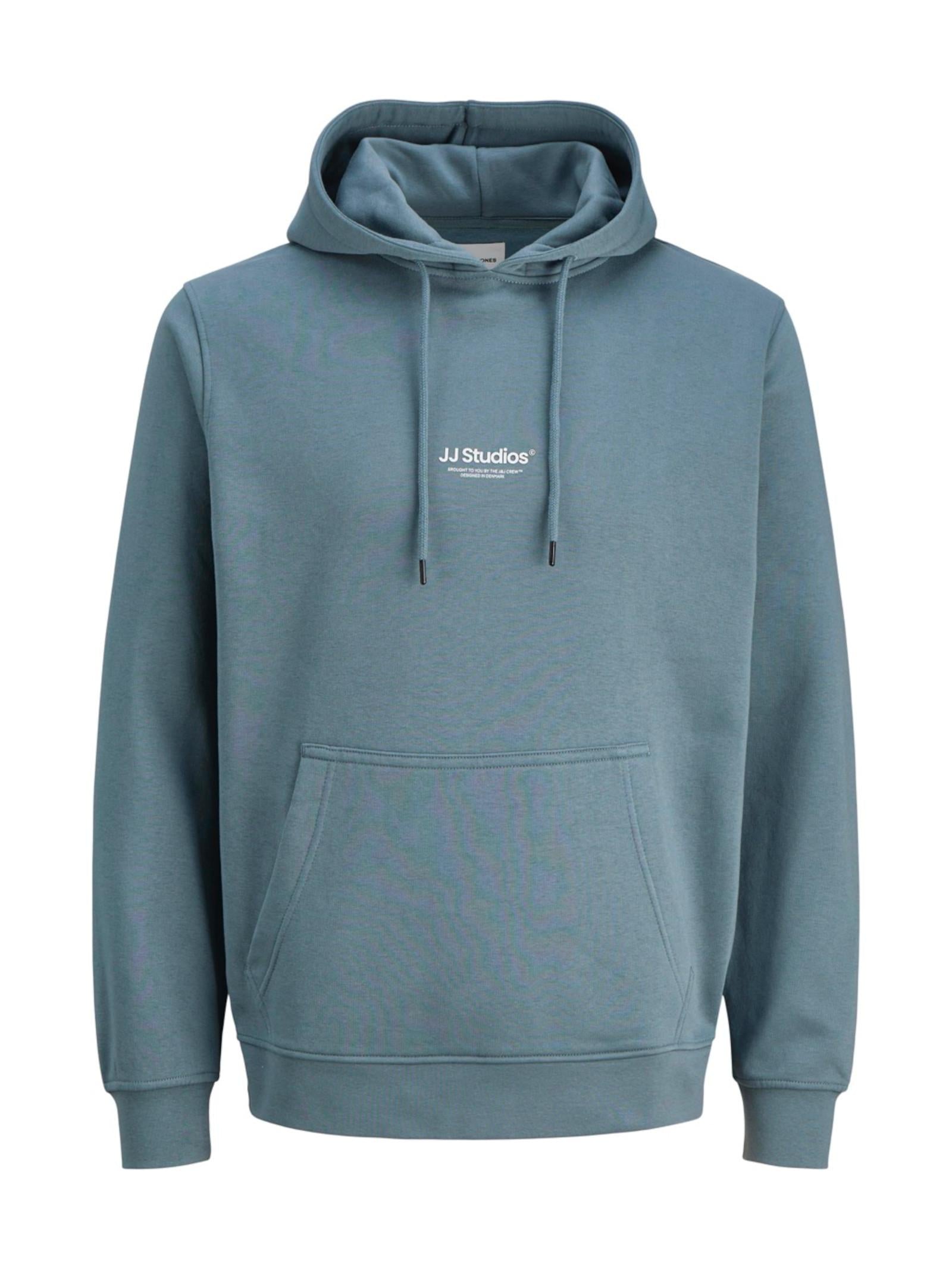 Felpa Jack & Jones Soho Petrolio con cappuccio 12278789 /Stormy Weather JACK & JONES 