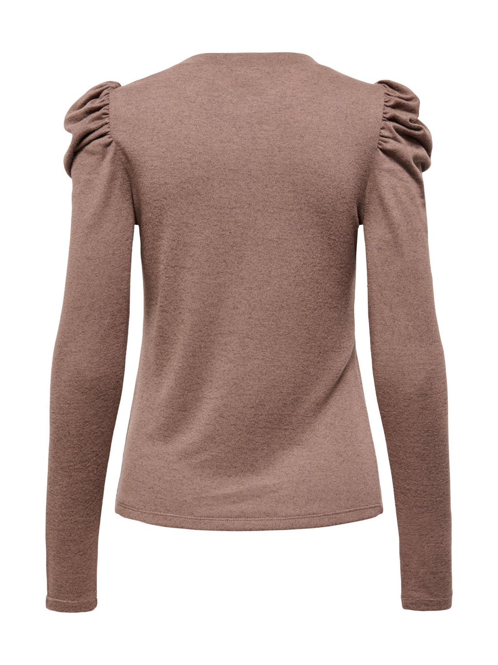 Maglia Jacqueline De Yong Tonsy Marrone con spalle a sbuffo<BR/> 15217180 /Fossil JDY 