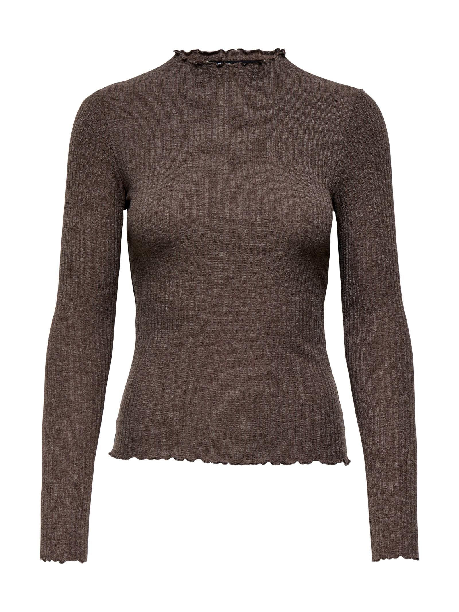 T-shirt Only Emma Tortora lupetto a costine 15180040 /JAVA ONLY 