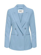 Blazer Only Azzurro Astrid doppipetto 15294709 /Soft Chambray ONLY 