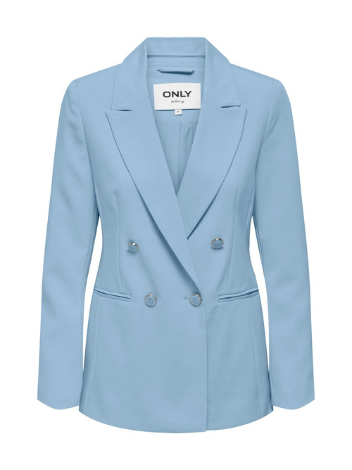 Blazer Only Azzurro Astrid doppipetto 15294709 /Soft Chambray ONLY 