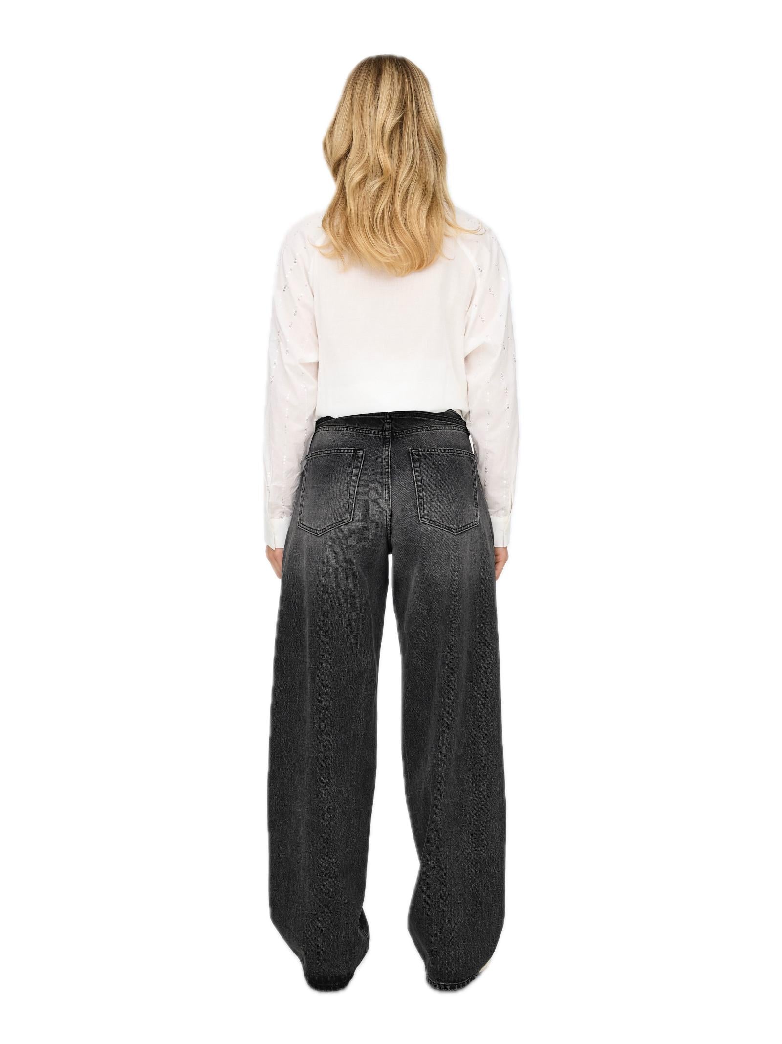 Jeans Only Gianna Antracite Balloon fit 15347094 /Washed Black ONLY 