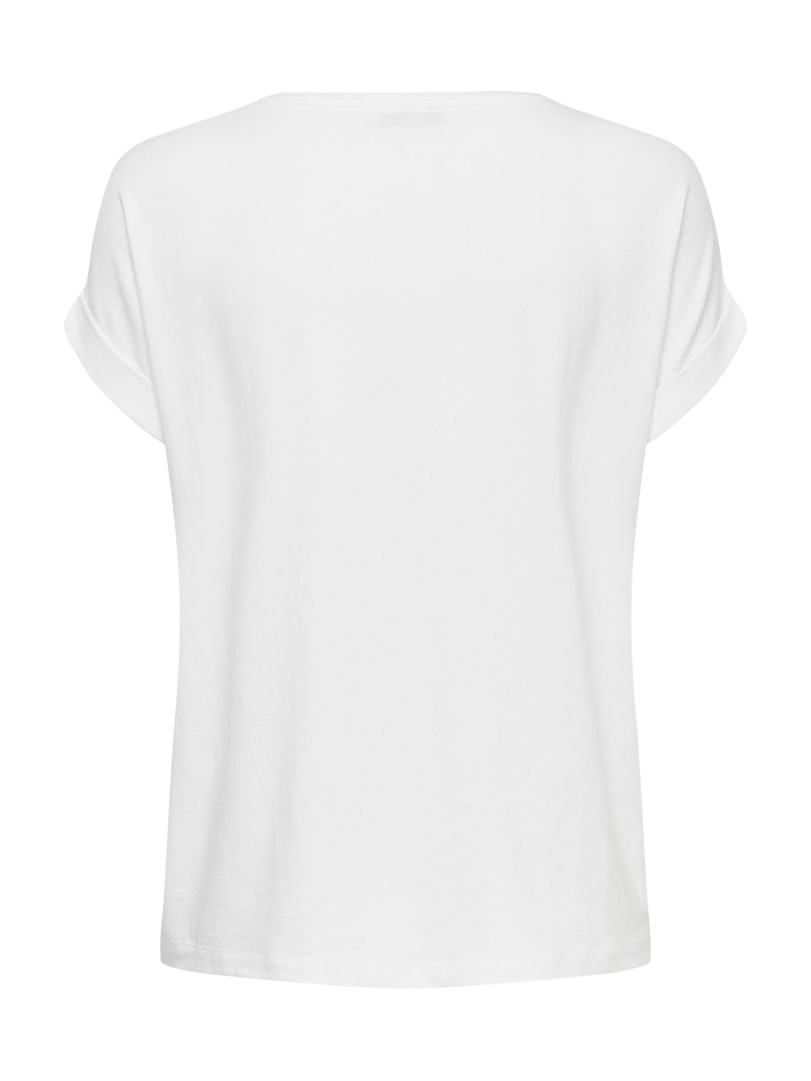 T-Shirt Only Bianco Moster in viscosa 15106662 /White ONLY 