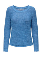 Maglia Only Celeste Gina con lavorazione a maglia 15113356 /Riviera ONLY 