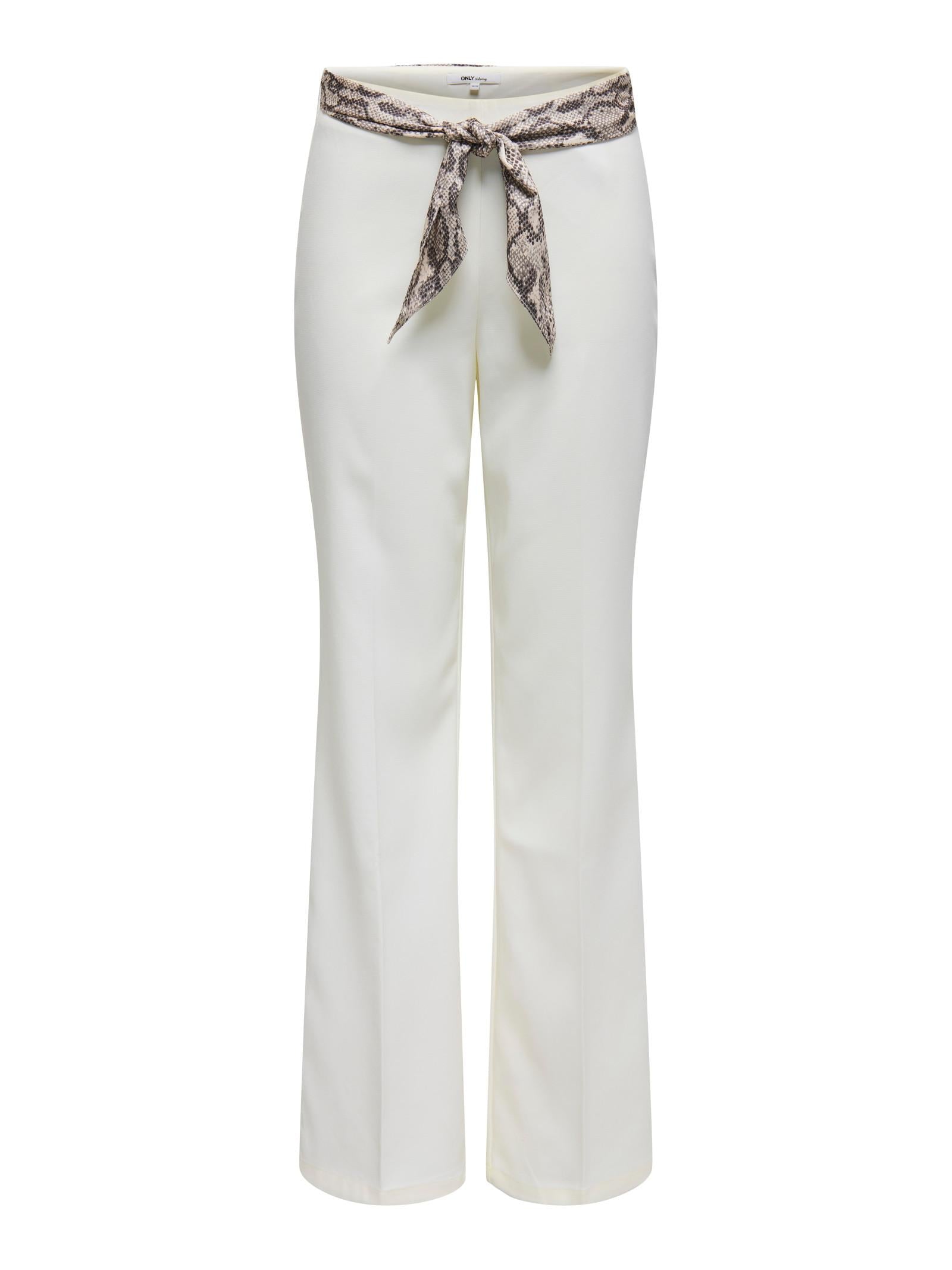 Pantalone Only Bianco Adora Flared 15318856 /Cloud Dancer ONLY 