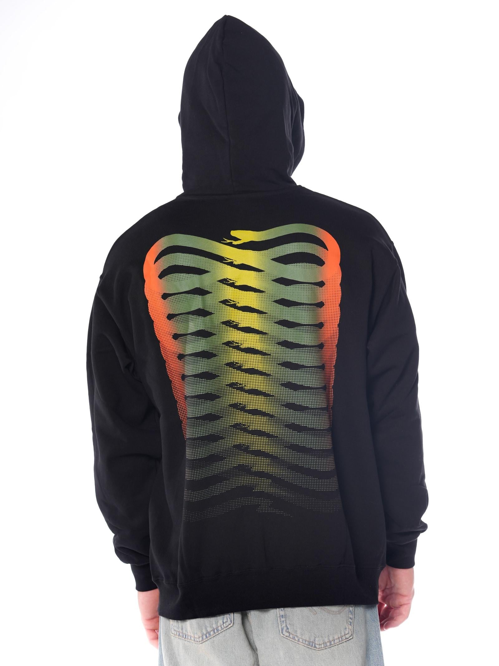 Felpa Propaganda Nero Ribs Gradient FE471 NERO PROPAGANDA 