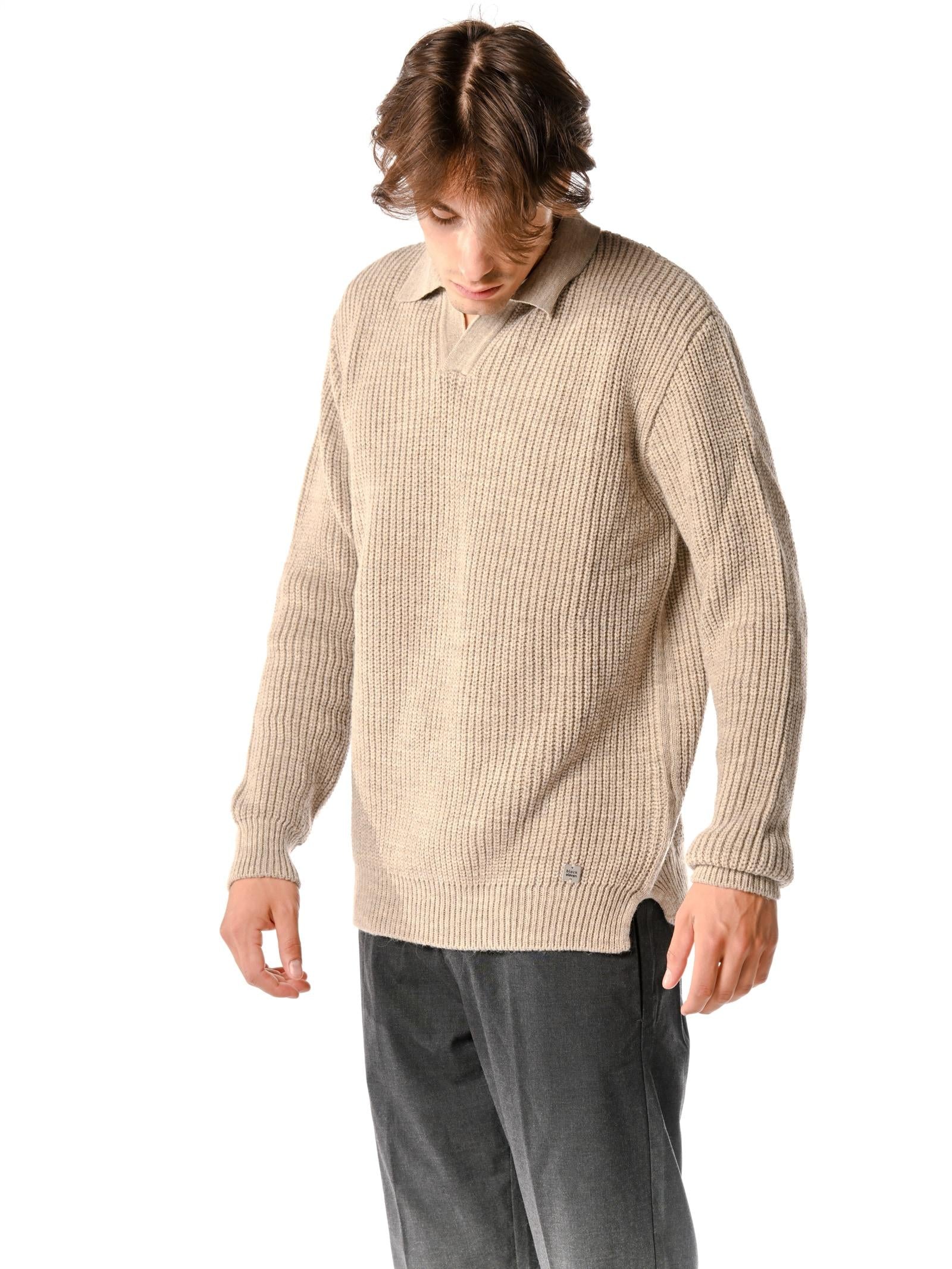 Maglia Block Eleven Fango polo over 13TURI FANGO BLOCK ELEVEN 