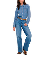 Camicia Only Charlize in denim Slim fit 15364777 /Medium Blue Denim ONLY 
