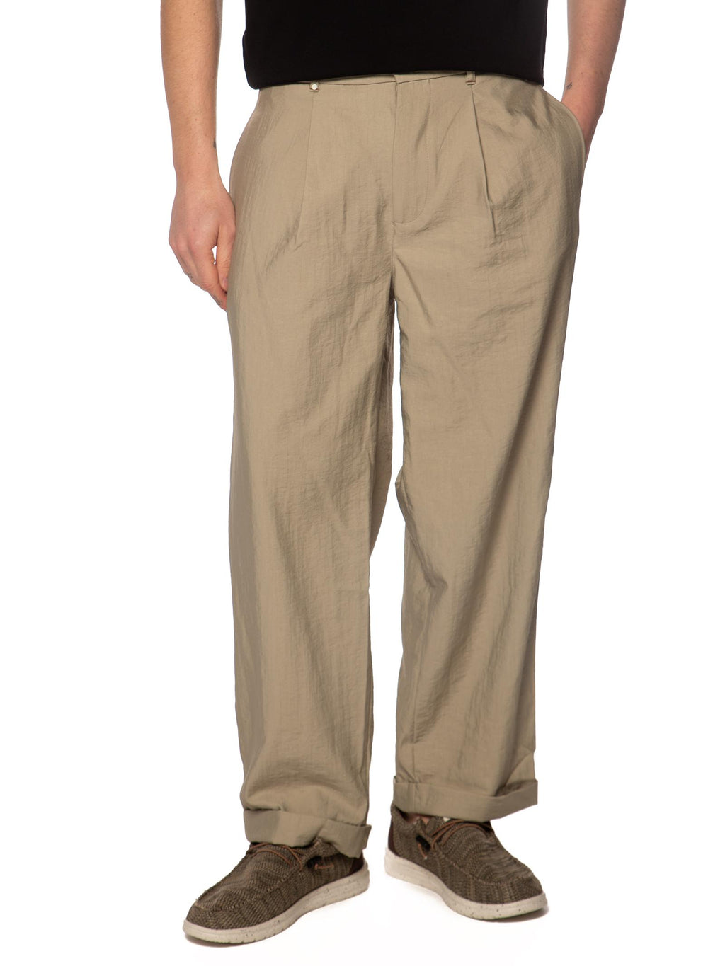 Pantalone Block Eleven Beige japan pence 05BL26054 BEIGE BLOCK ELEVEN 