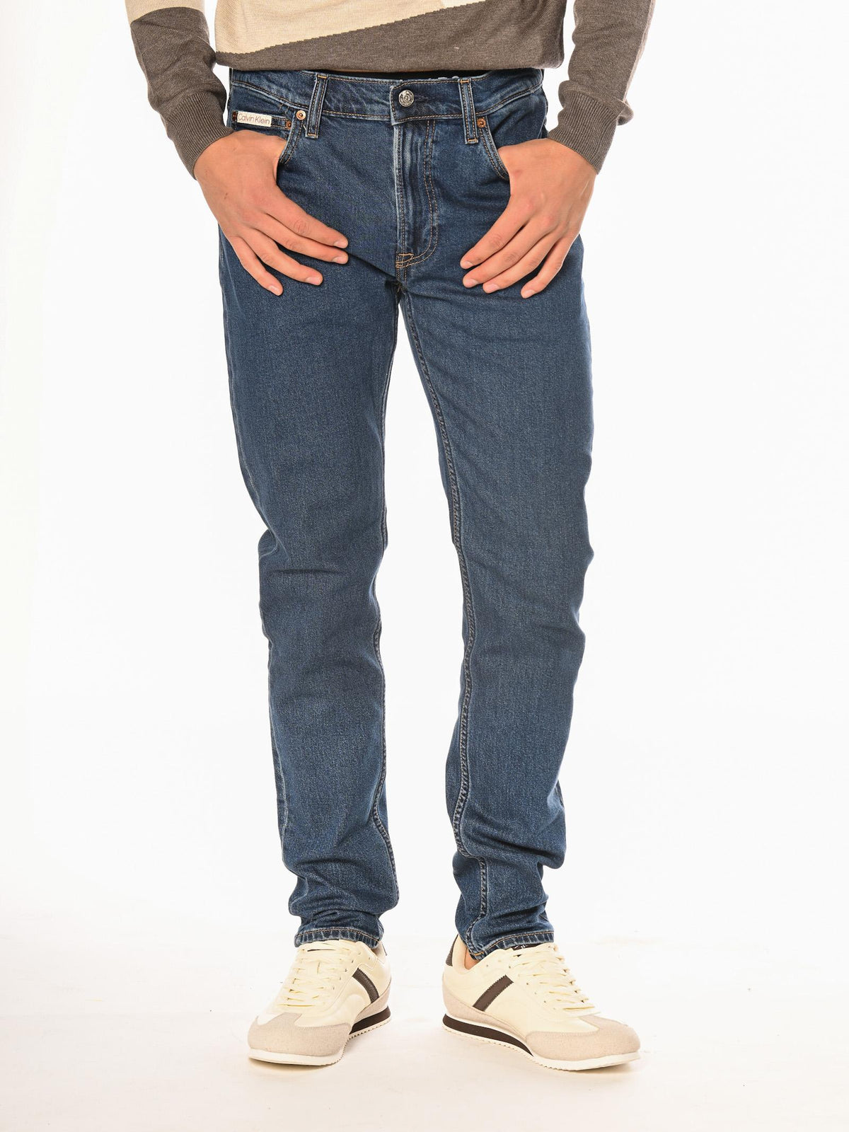 Jeans Calvin Klein Slim Taper Medium Blue Denim LV04RD941G ECK CALVIN KLEIN 