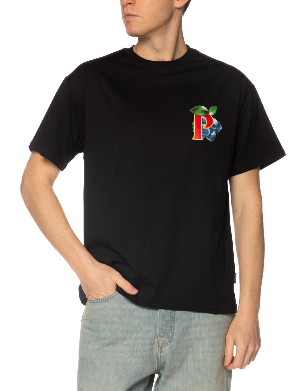 T-shirt Propaganda Nero Blueberry TS695 NERO PROPAGANDA 