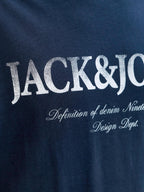 T-shirt Jack & Jones Devin Blu con stampa 12290173 /Navy Blazer JACK & JONES 