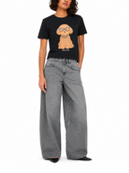 T-shirt Only Baria Nera con stampa frontale 15353246 /Black ONLY 