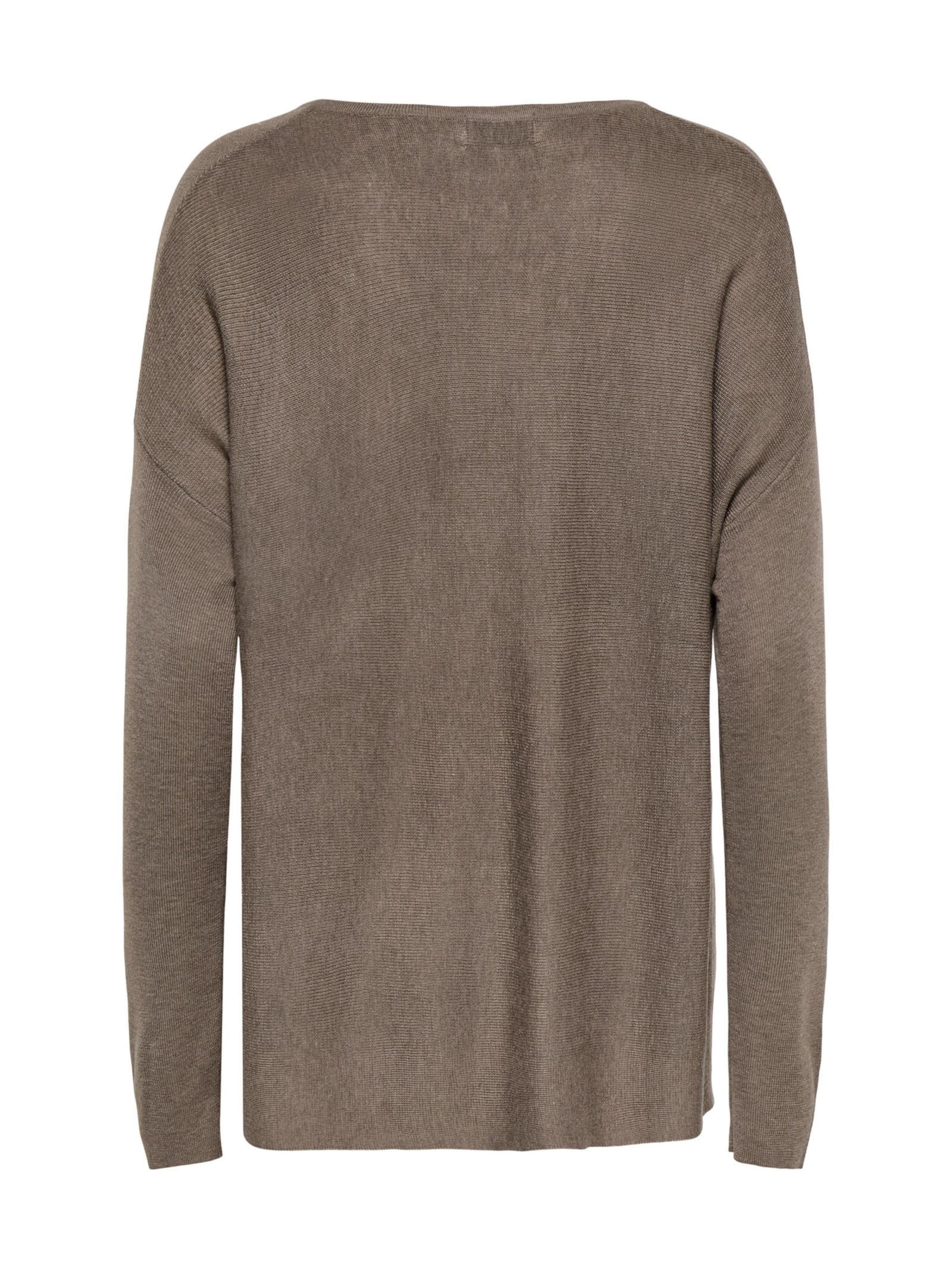 Maglia JDY Nocciola con scollo a V 15376567 /Walnut JDY 