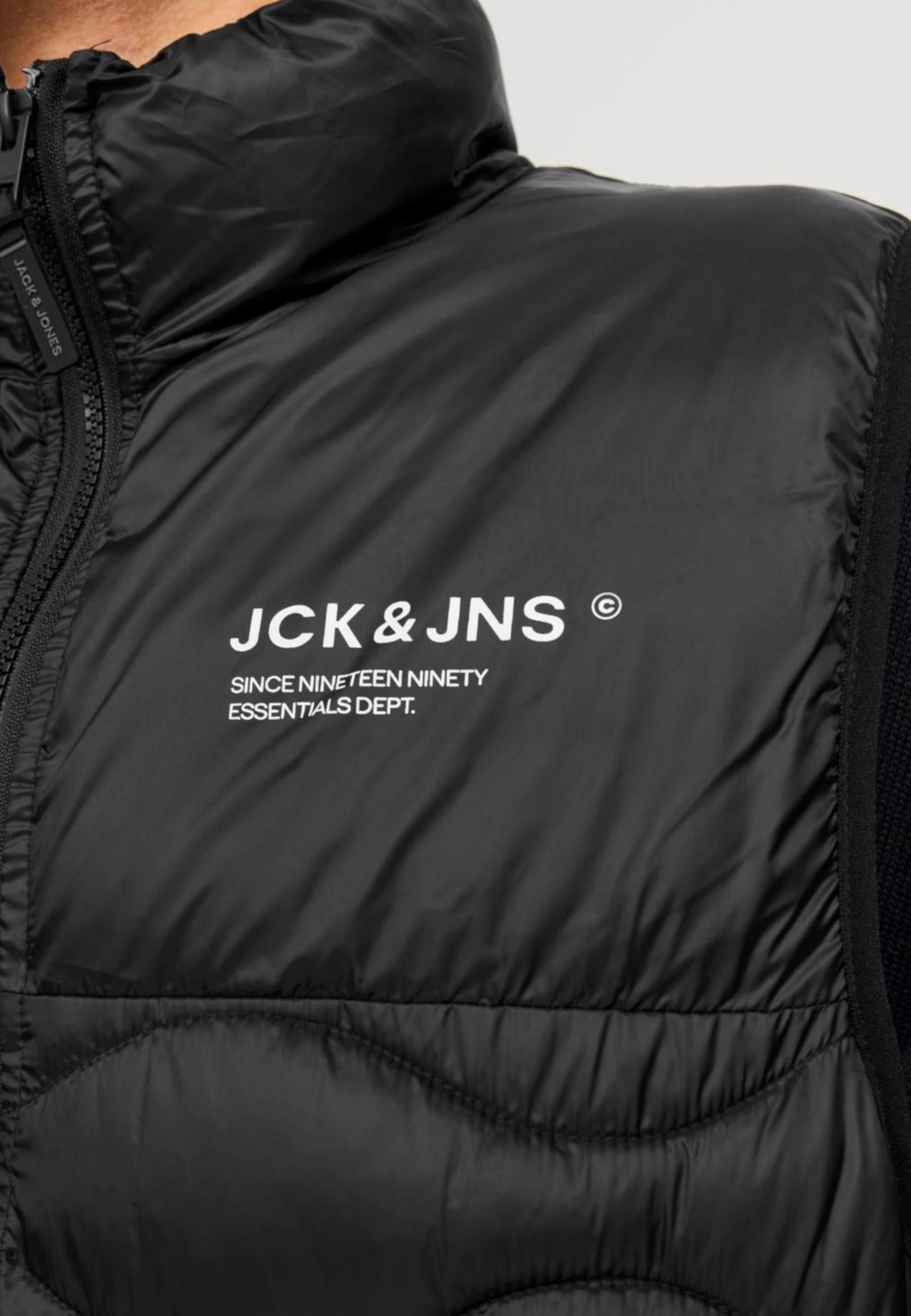 Gilet Jack & Jones Nero piumino