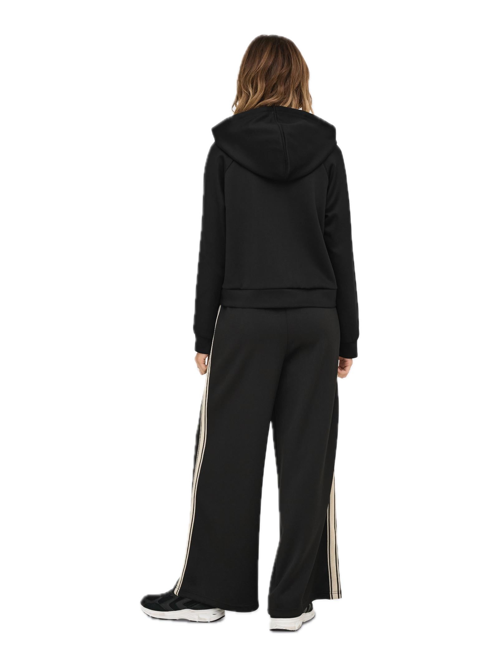 Felpa Only Lue Nero con cappuccio 15352757 /Black ONLY 