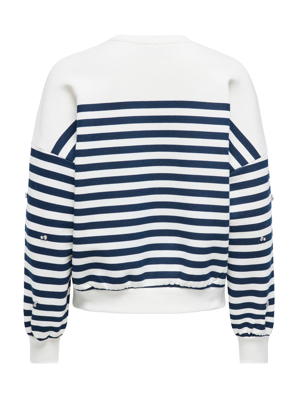 Felpa Only Adele Blu a righe 15358792 /Night sky Cloud Dancer ONLY 