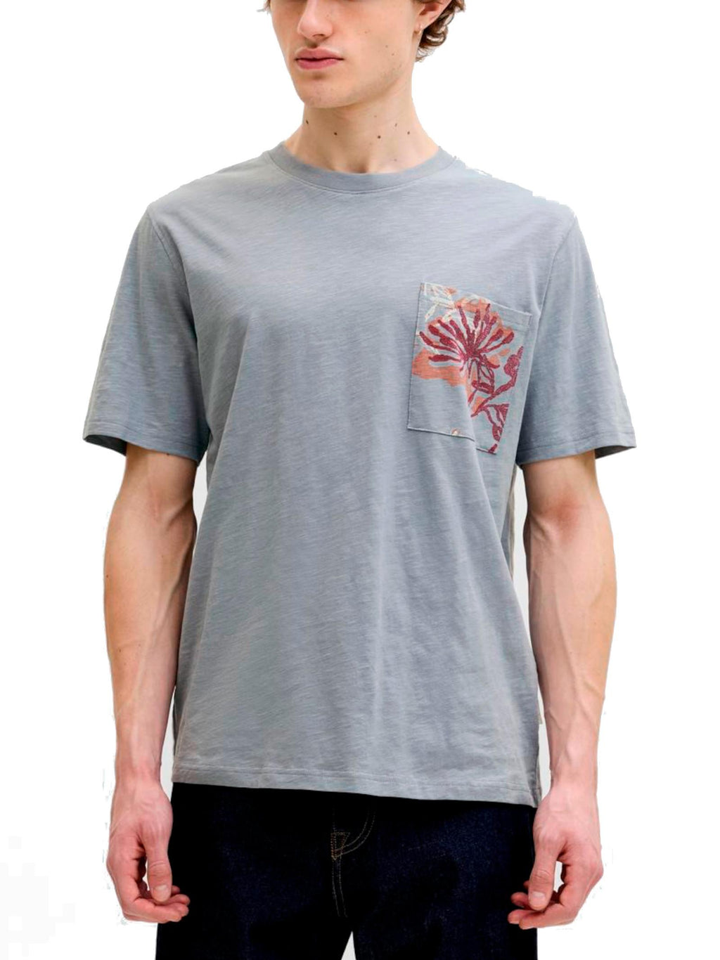 T-shirt Jack & Jones Montauk Avio taschino 12290902 /Tradewinds JACK & JONES 