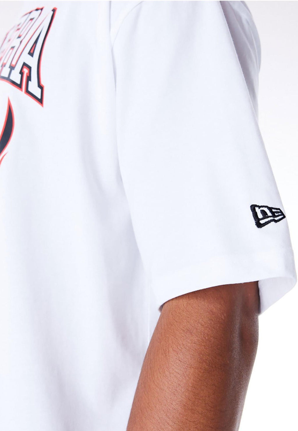 T-Shirt New Era Bianco manica corta 60564871 WHIBLK NEW ERA 
