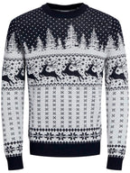 Maglia JACK & JONES Blu Natale