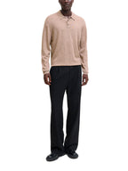 Maglia Jack & Jones Merino Nocciola polo 12281757 /Greige JACK & JONES 