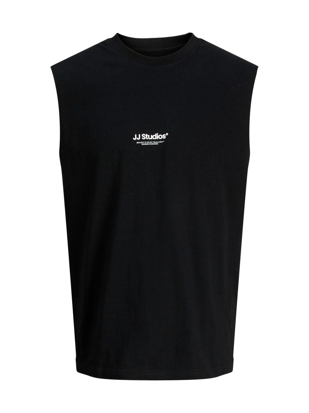T-shirt Jack & Jones Nero Soho smanicata 12288001 /Black JACK & JONES 