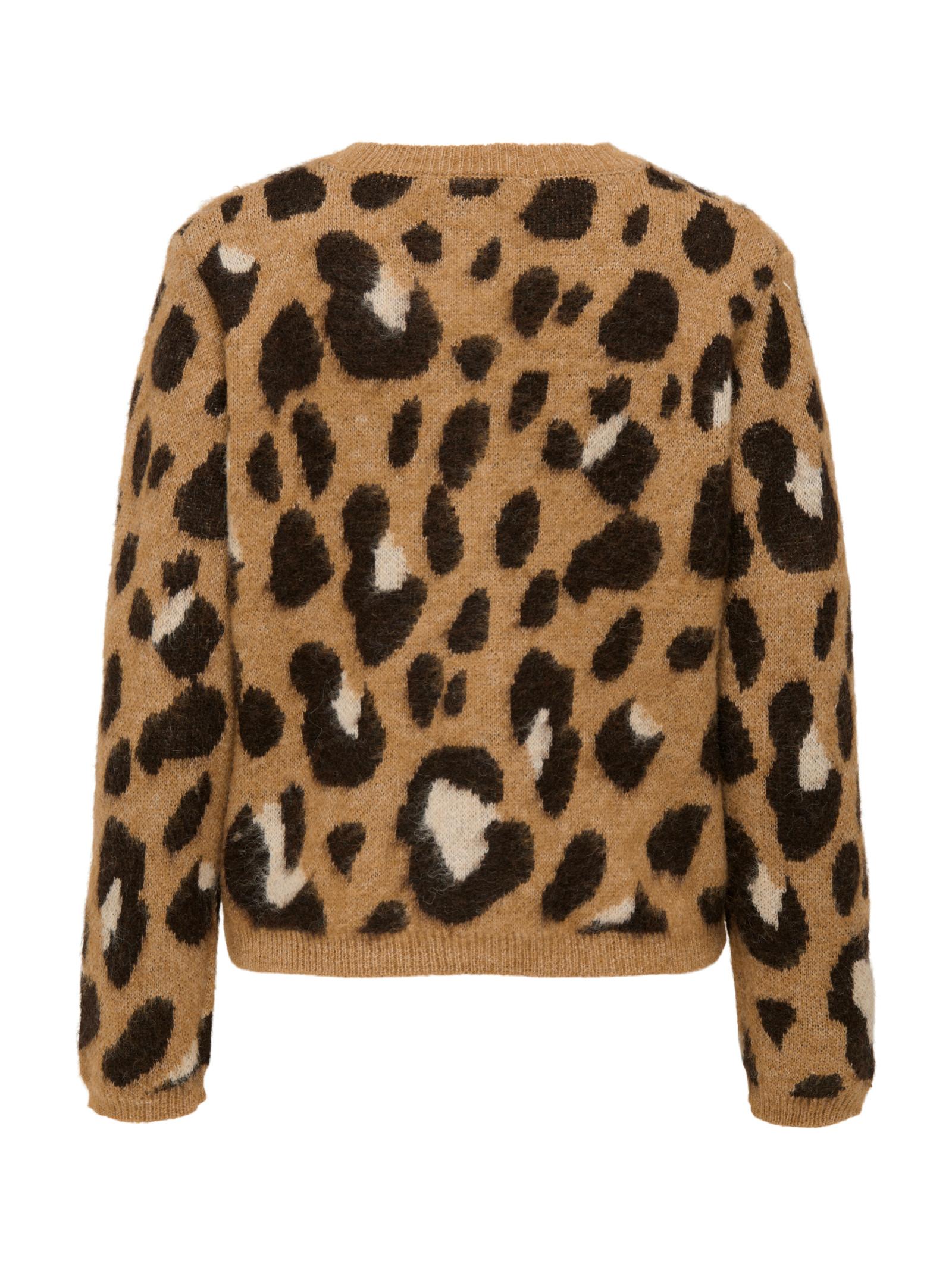 Cardigan in maglia Jacqueline De Yong Kayla Nocciola 15359725 /Rubber JDY 