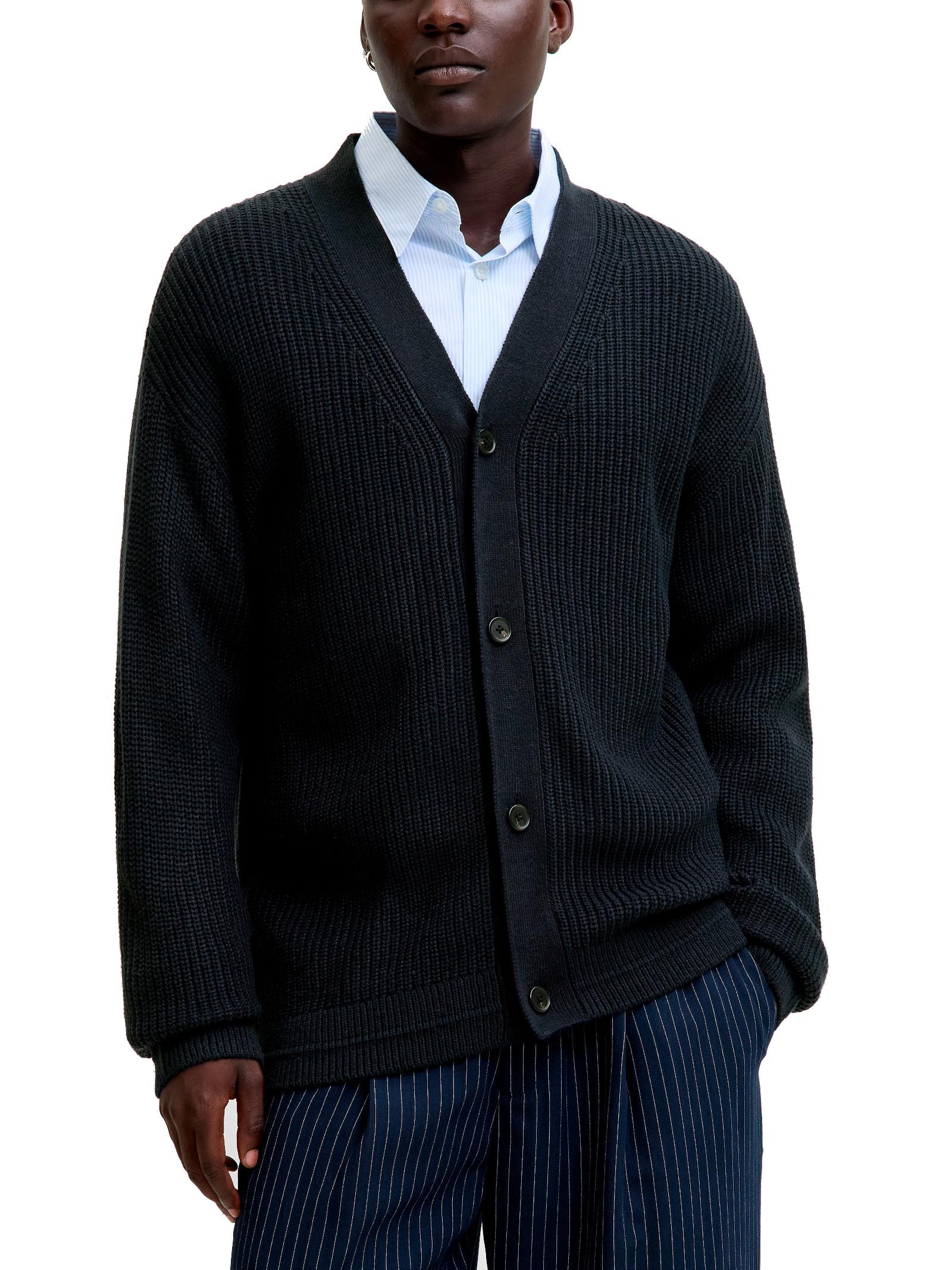 Cardigan in maglia Jack & Jones Connor Blu bottoni 12278960 /Sky Captain JACK & JONES 