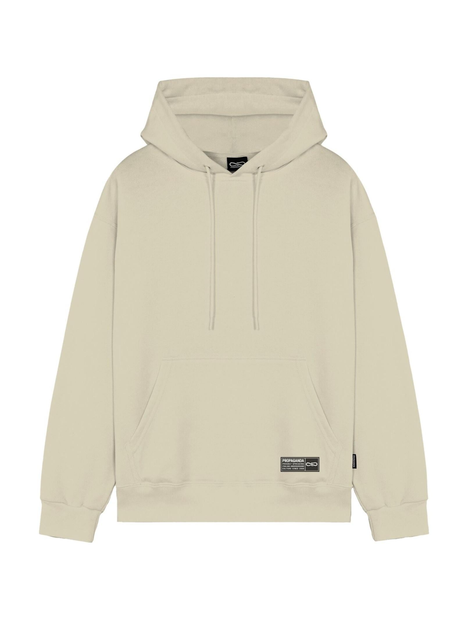 Felpa Propaganda Beige Label rust FE539 BEIGE PROPAGANDA 