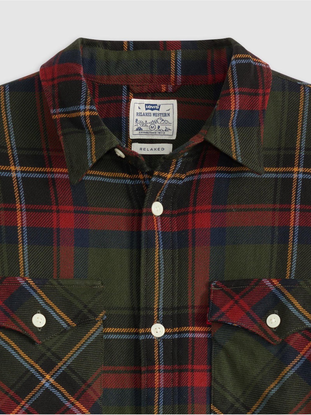 Camicia LEVI'S® Rosso verde Western A191900 66 LEVI'S® 