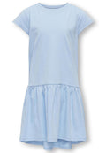 Abito Kids Only Celeste manica corta