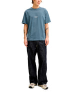 T-shirt Jack & Jones Soho Avio con mini logo gommato 12278787 /Blue Mirage JACK & JONES 