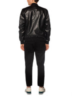 Bomber Gianni Lupo Nero ecopelle GL9731 BLACK GIANNI LUPO 