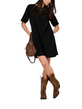 Abito Only Mara Nero Oversize 15374631 /Black ONLY 