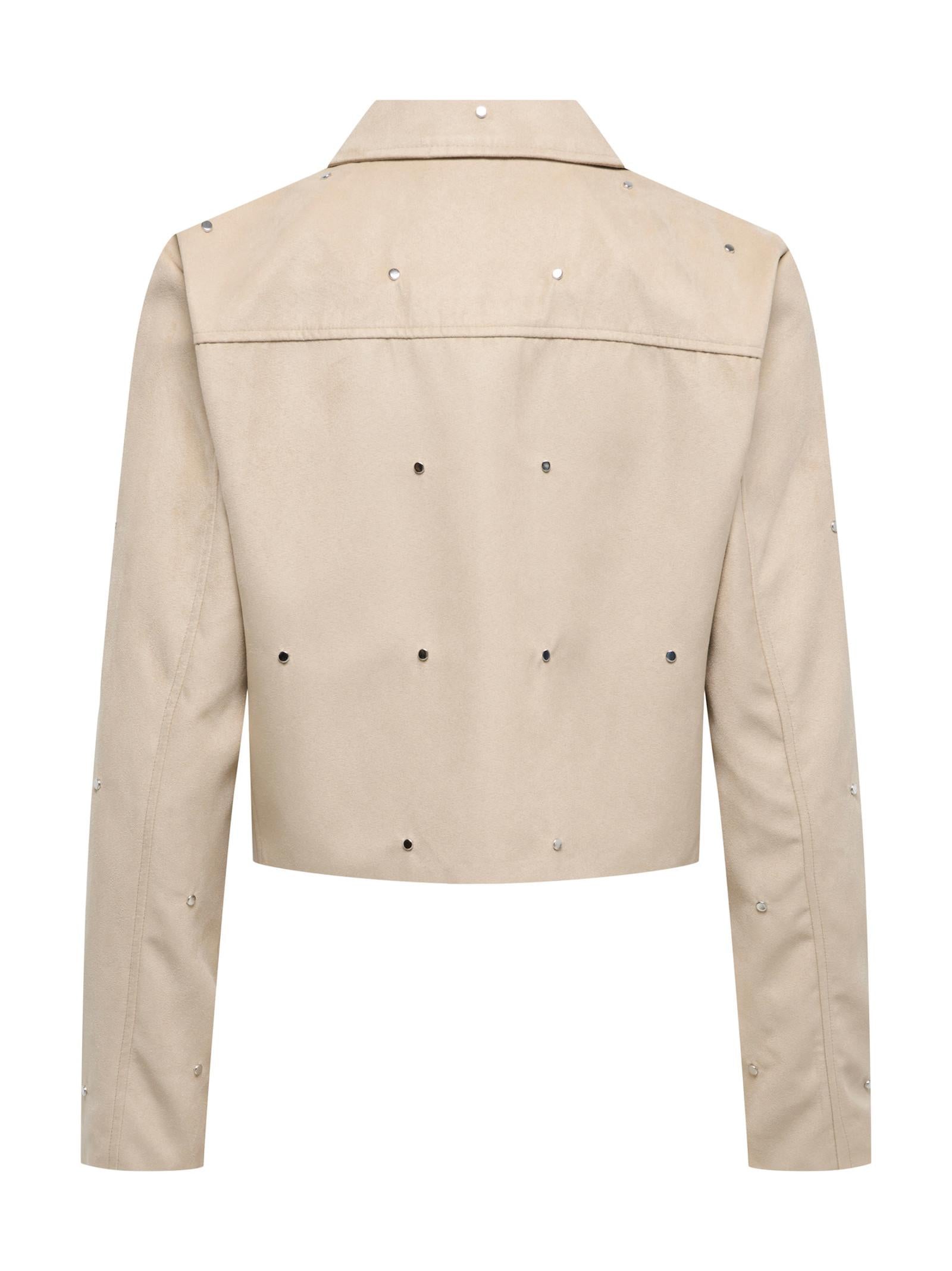 Giubbotto JDY Rowan Beige con borchie 15363425 /Oxford Tan JDY 