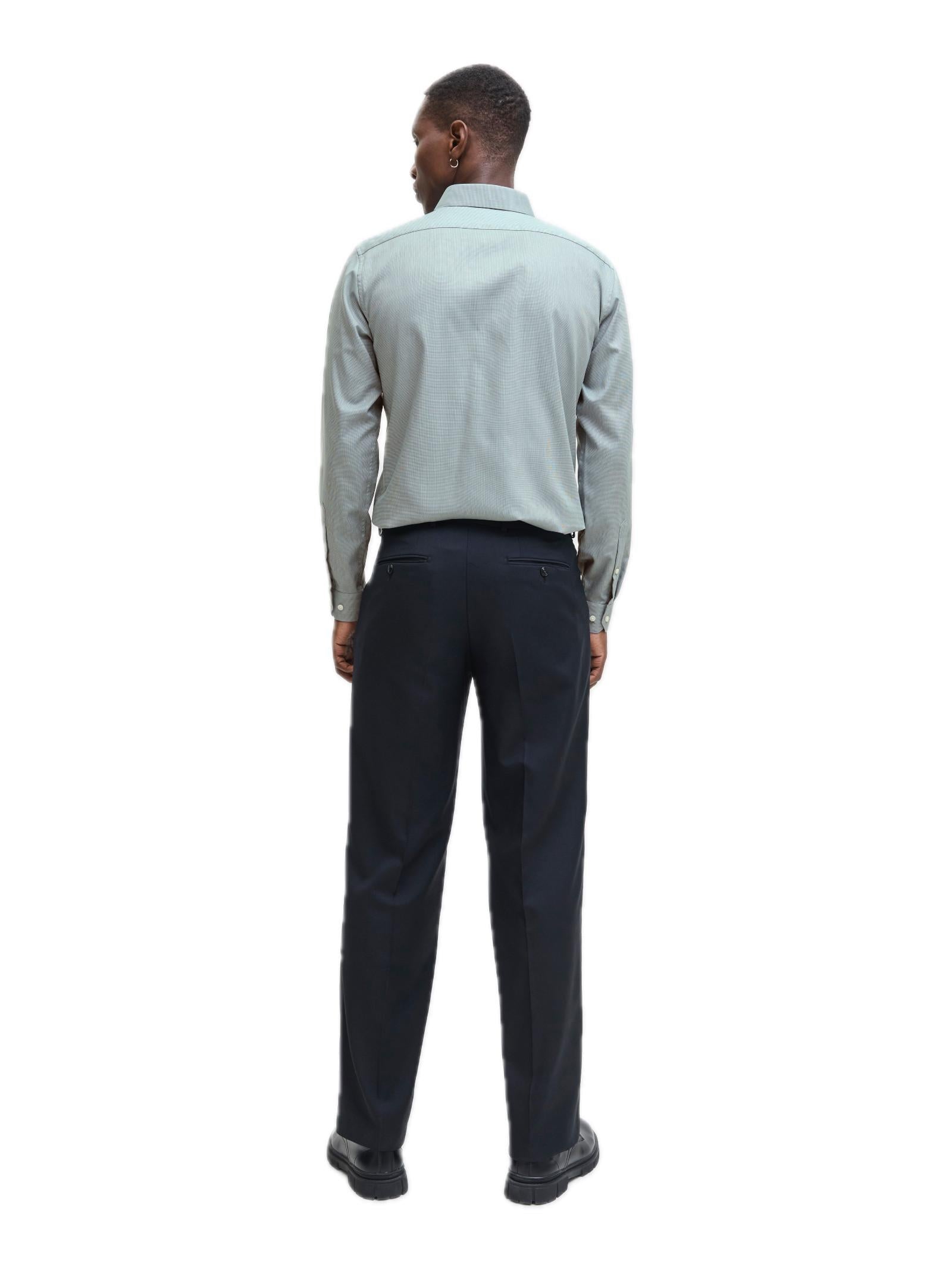 Camicia Jack & Jones Parker Acqua Marina fantasia 12227385 /Goblin Blue JACK & JONES 