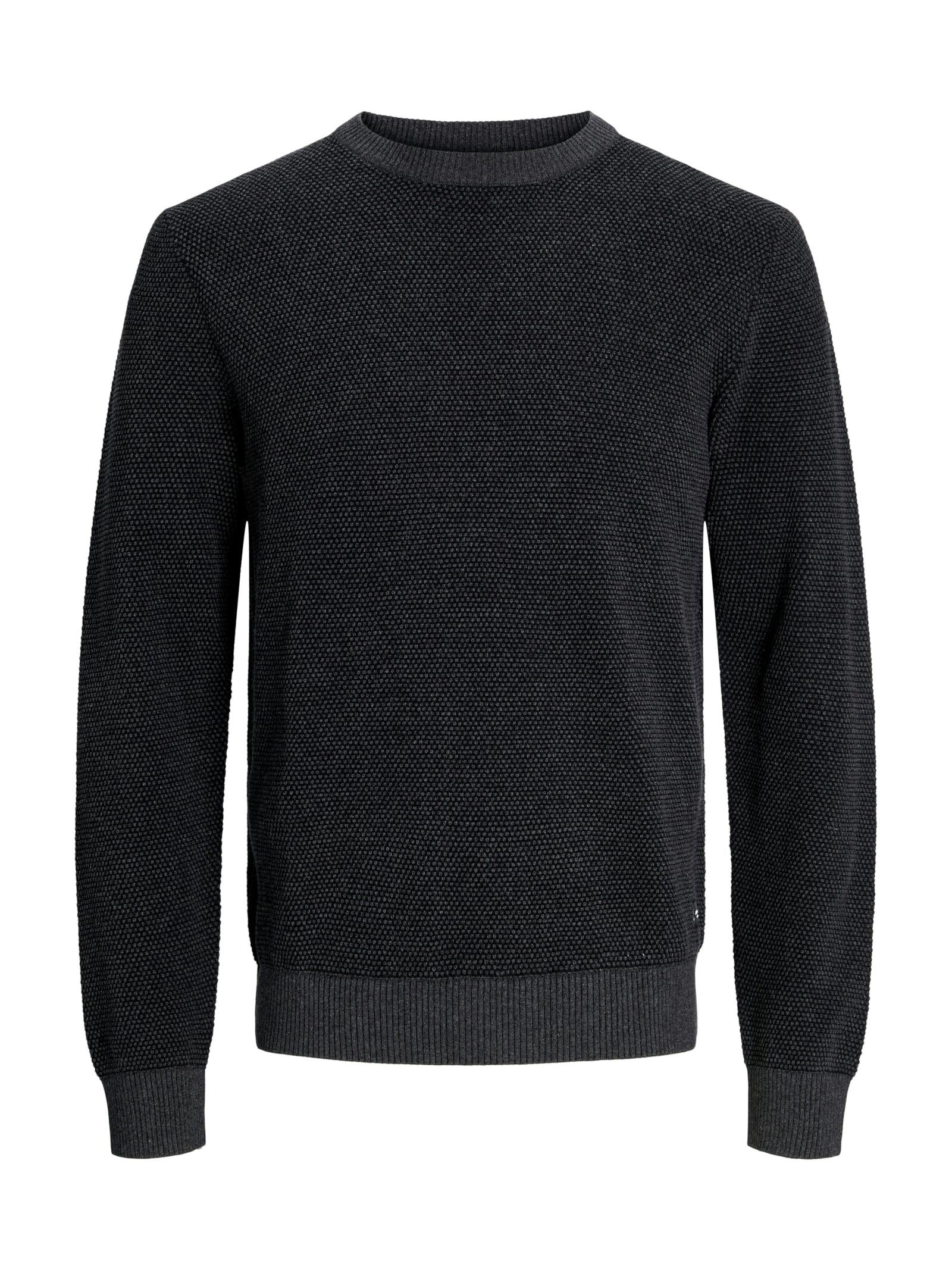Maglia Jack & Jones Globe Grigio scuro girocollo 12258139 /Dark Grey Melange JACK & JONES 