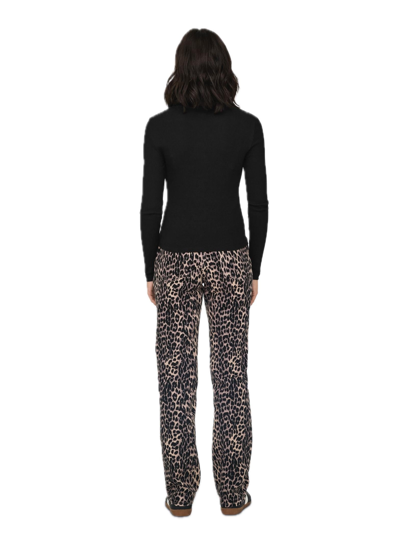 T-shirt Only Checkie Nero con bottoni 15330371 /Black ONLY 