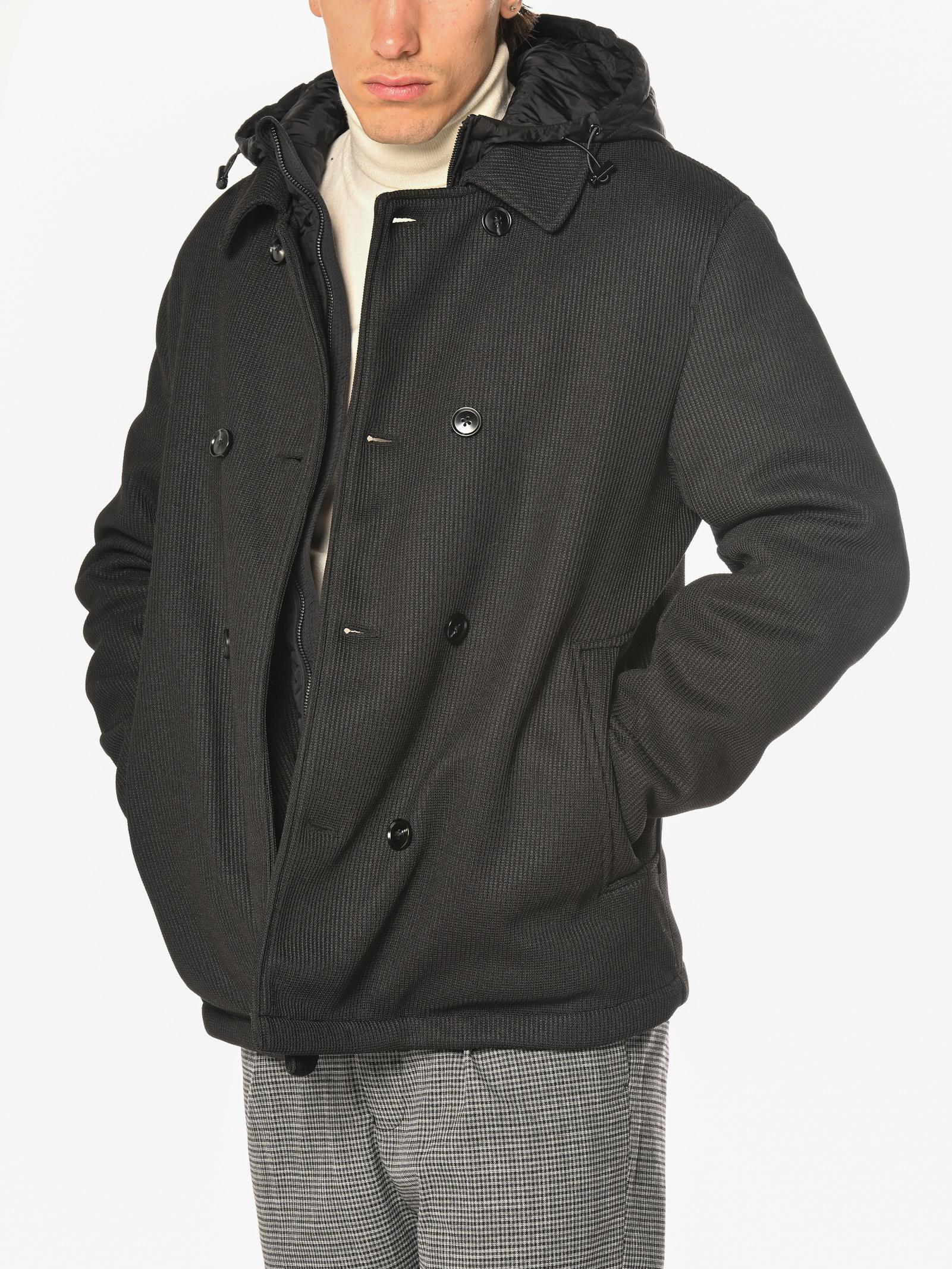 Giubbotto Seinse Nero doppio petto GBI1090 NERO SEINSE 