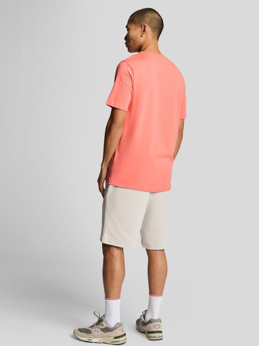 Bermuda Lyle & Scott Beige  in felpa ML414VOG COVE LYLE & SCOTT 