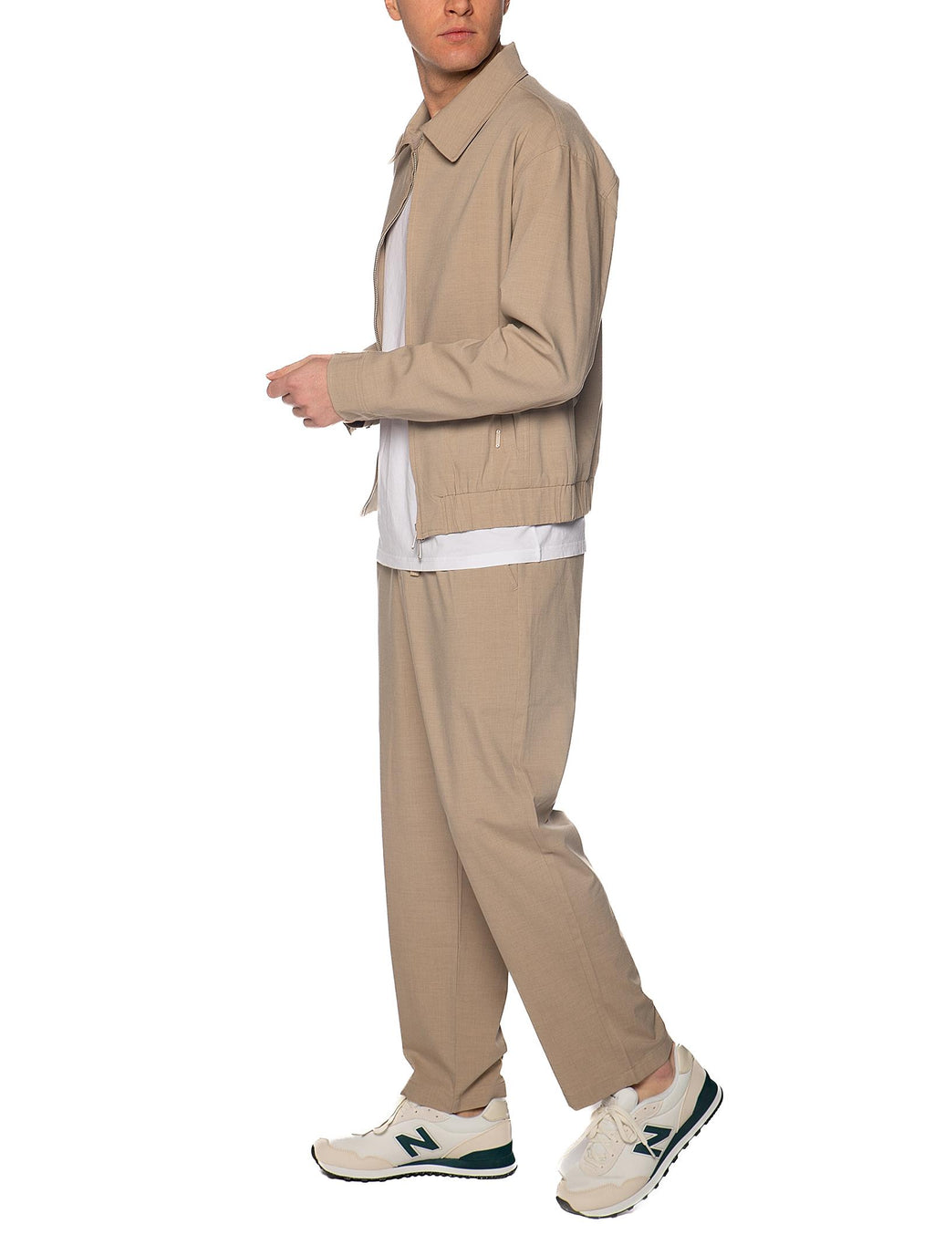 Giubbotto Gianni Lupo Beige con colletto GL9840 BEIGE GIANNI LUPO 