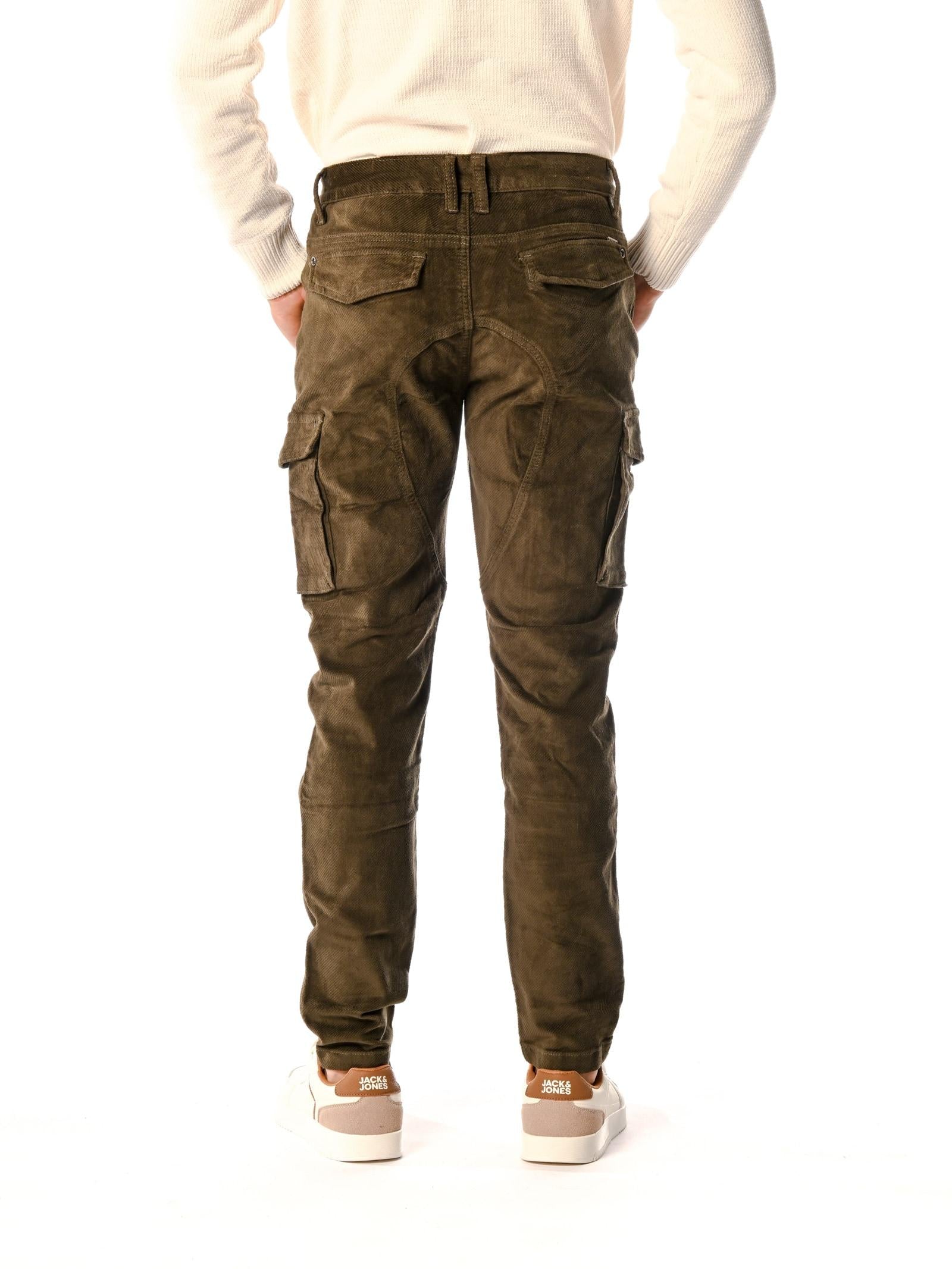 Pantalone Gianni Lupo Verde cargo fustagno GL2528YH VERDE GIANNI LUPO 