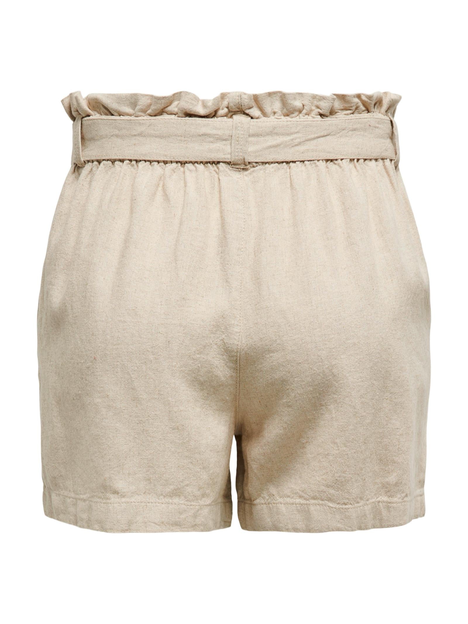 Shorts Jacqueline De Yong Beige Say in lino 15225921 /Oatmeal JDY 