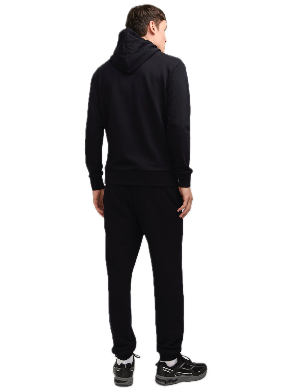 Felpa Jack & Jones Nero con logo 12268436 /Black JACK & JONES 
