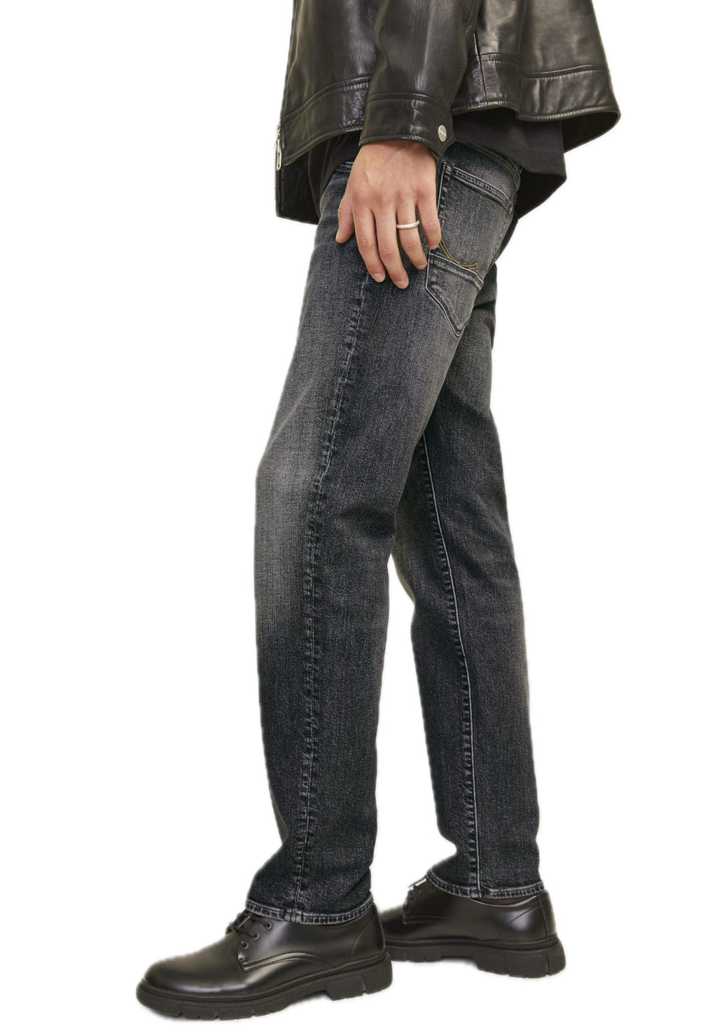 Jeans Jack & Jones Black Denim tapered fit