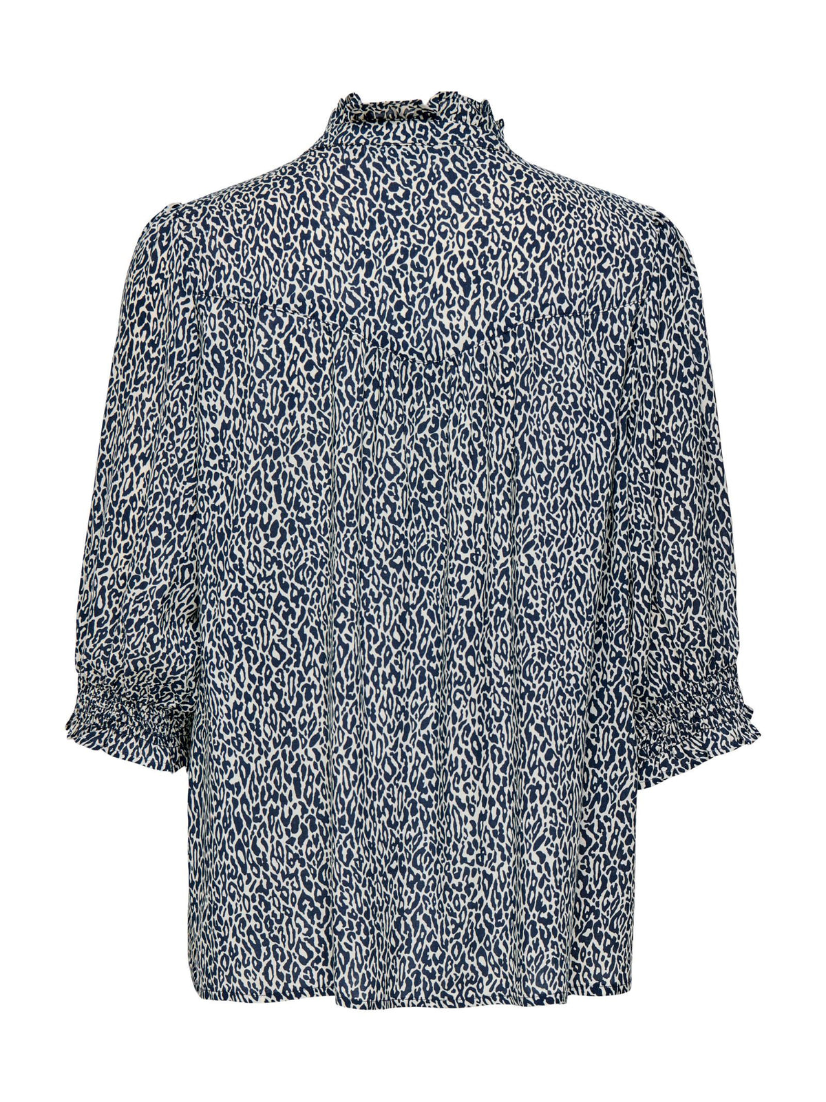 Camicia Only Raya Maculato Blu a manica 3/4 15332997 /Night Sky ONLY 