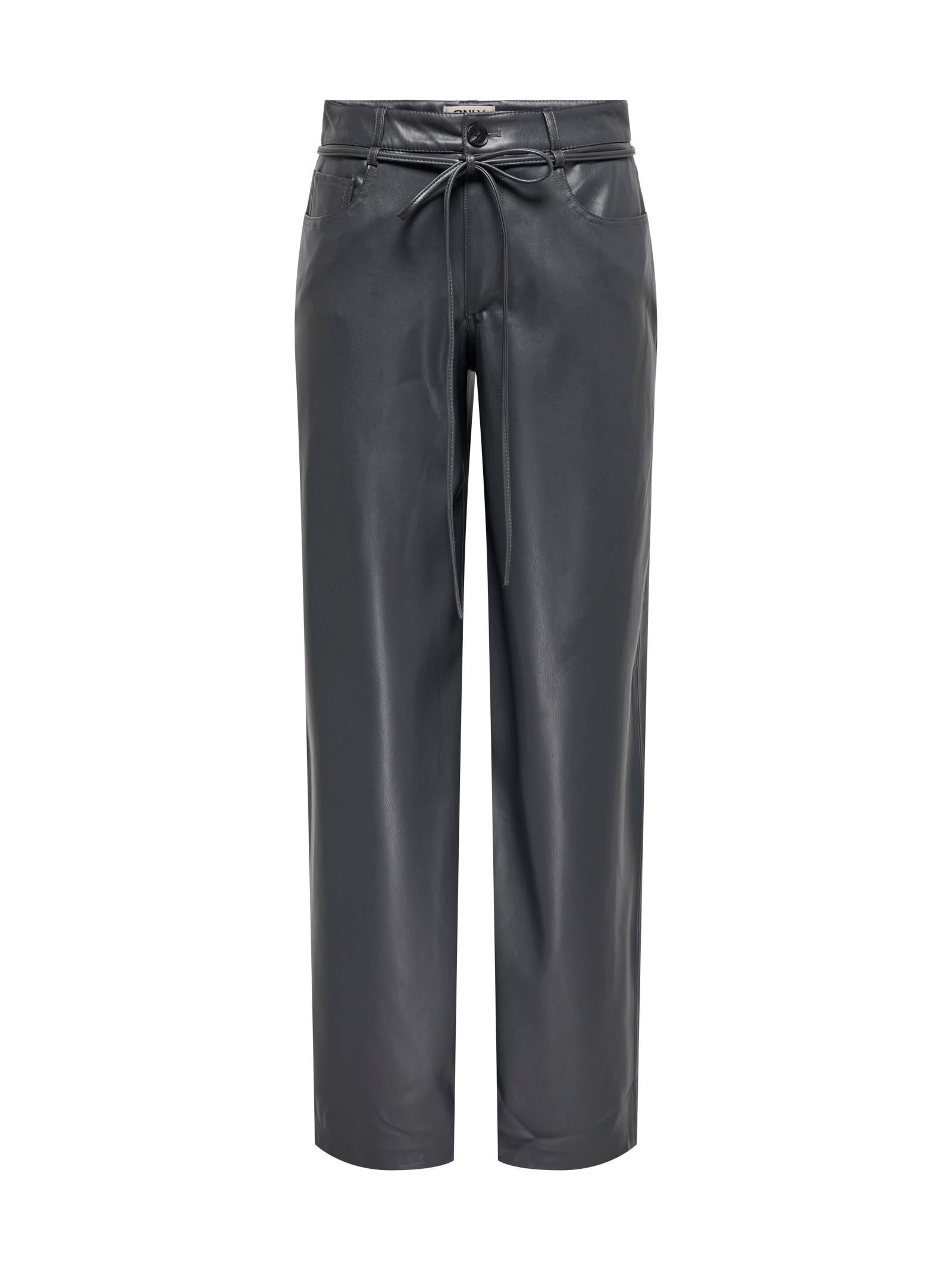 Pantalone Only Gianna Nero in ecopelle 15351275 /Blackened Pearl ONLY 