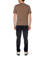 T-shirt Seinse Fango con collo elastico TE3304 FANGO SEINSE 