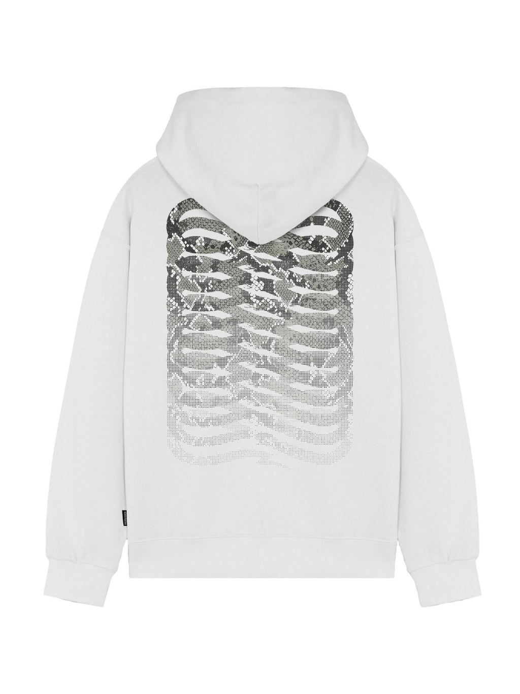 Felpa Propaganda Bianco Ribs Python FE555 BIANCO PROPAGANDA 