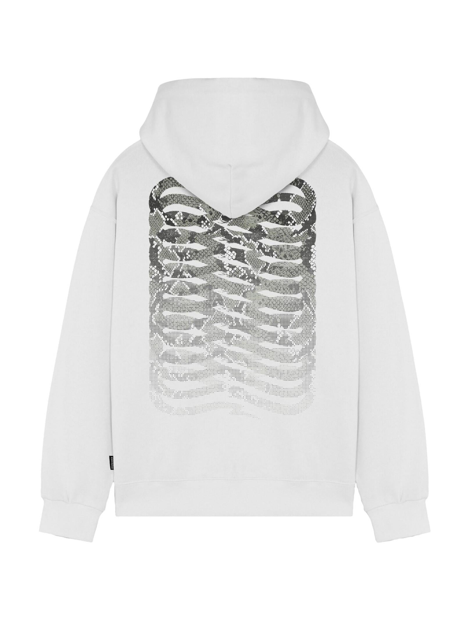 Felpa Propaganda Bianco Ribs Python FE555 BIANCO PROPAGANDA 